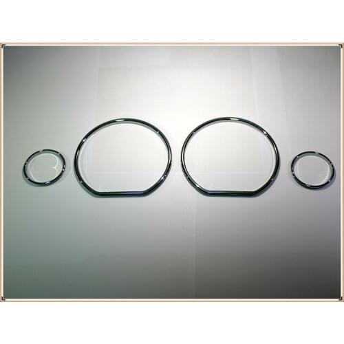 Chrome Speedometer Gauge Dial Rings Bezel Trim Chrome Tacho Rings for BMW E36 3 Series BMW Z3