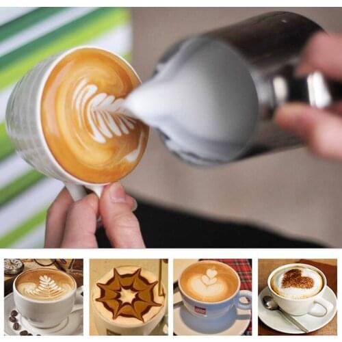 Espresso Coffee Pitcher Craft Latte Milk Stainless Steel Frothing Jug Cup Coffee Maker Cappuccino Kitchen Gadgets Coffeeware