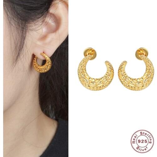 Personality Exaggeration Earrings Crocodile Stud Earrings Popular Jewelry New 2021 Fashion Luxury Earrings Women Gift