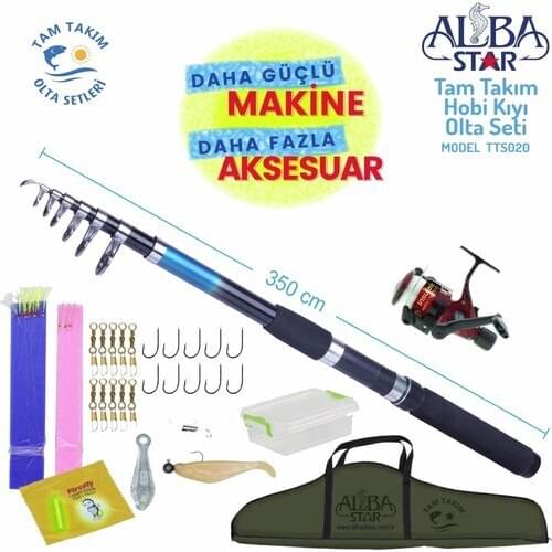 Northeaster Global Full Suit Hobby Coastal Fishing Rod Set-360cm Reed-TTS020