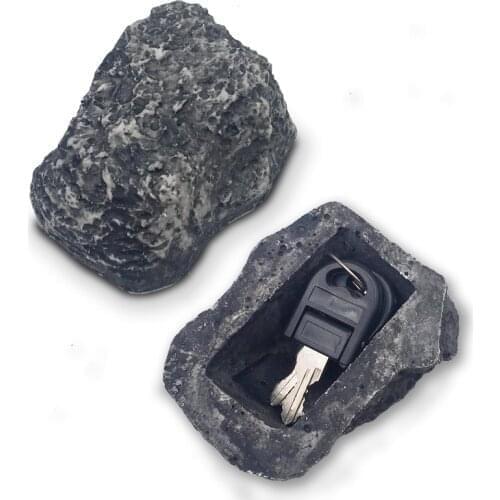 Outdoor Garden Security Key Rock Box Hidden Hide In Stone Security Safe Storage Hiding Drop shipping