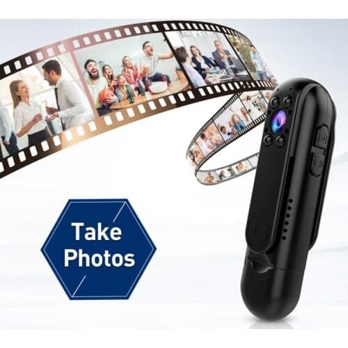 Wearable Pen Video Voice Recorder DV Camera WIth 32G Card For Conference Interview Evidence Record Sports Portable Mini Camera