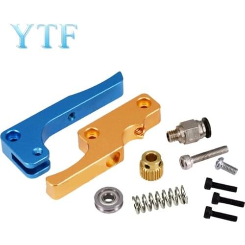 3D printer accessories 1.75mm universal Jinlan extruder for long and short distances, new replacement for mk8 extruder