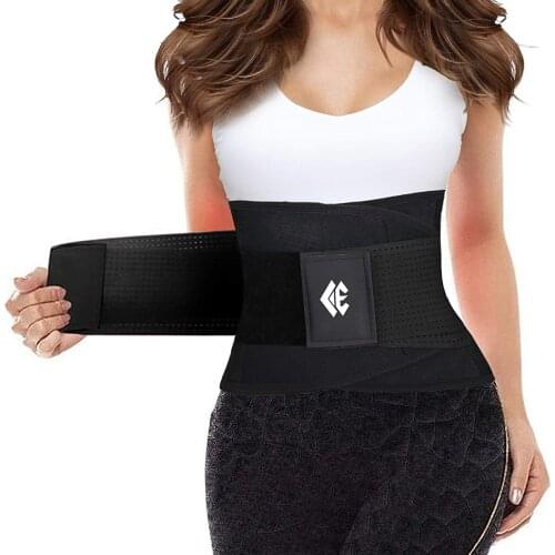 Waist Trainer Women - Waist Cincher Trimmer - Slimming Body Shaper Belt - Sport Girdle Belt