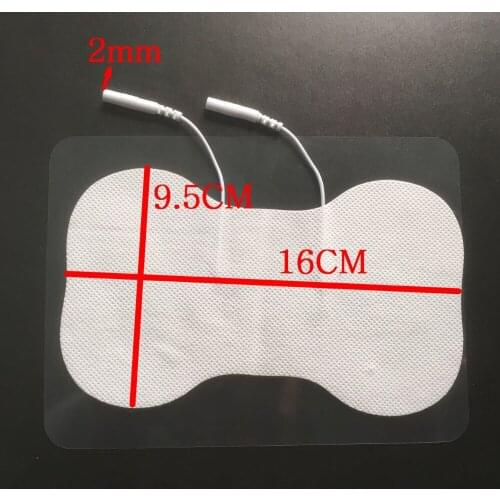 Freeshipping 100pcs/lot Tens Machine Electrode Pads for full body massager pulse therapy machine pad