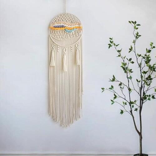 Bohemian Dream Catcher Tapestry hand-woven Porch Living Room Wall Hanging Decoration Ornaments