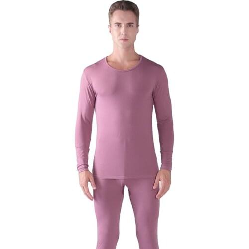 Thermal Underwear Sets For Men Winter Thermo Underwear long johns Winter Clothes Men Thick Thermal Clothing Solid keep warm