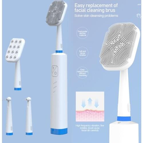 Multifunctional Beauty Facial Cleansing Brushes & Tooth Calculus Tartar Remover Dental Scaler Oral Hygiene Cleaning Care Tools