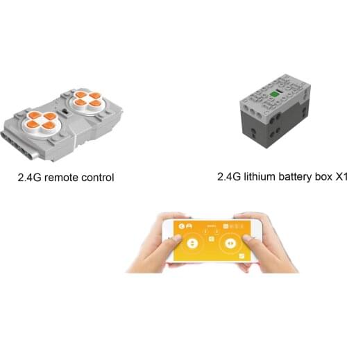 2.4G Bluetooth Lithium Battery Power Pack Module DIY Upgrade Remote Control Kit