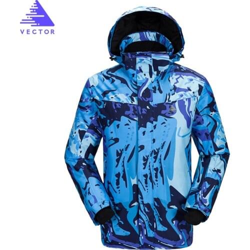 Mens Skiing Jackets Snowboard Sets Men Ski Suit Brands Waterproof Breathable Male Snowboard Suits Printed Mens Skiing Jackets