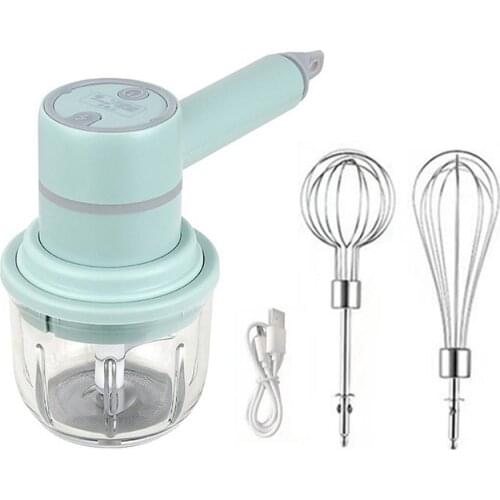 Portable 3-Speed Multifunction Electric Hand Stick Blender Electric Egg Whisk Mixer Meat Mixer Whisk Cream Kitchen Supplies