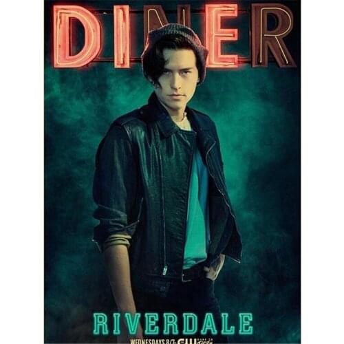 Riverdale Printed Canvas 11CT Cross Stitch Full Kit DIY Embroidery DMC Threads Handiwork Painting Craft Handmade Magic Sales