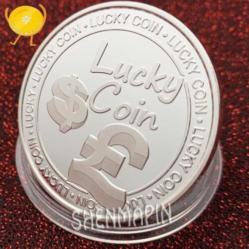 Lucky Commemorative Coin Love Happiness Coins Collectibles May This Coin Give You Good Luck and All the Happiness in the World