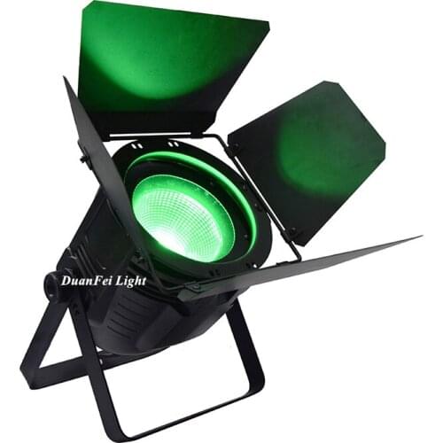 10 lot High Bright Barn Door 200W LED COB Par RGBW dmx wash led par 64