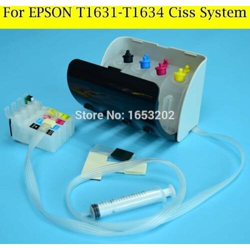 T1631 T1632 T1633 T1634 With ARC Ciss System For EPSON WF 2650 2660 WF-2650DWF WF-2660DWF WF-2660 WF-2650 Printer