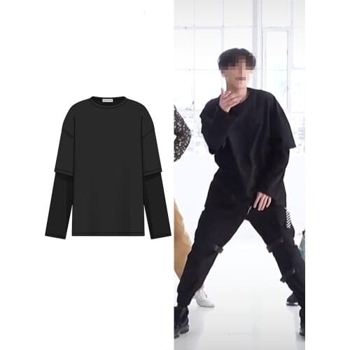 Kpop Seo Yea Ji streetwear fake two hoodies Women/Men unisex 2021 new exo fashion long-sleeve sweatshirt casual fashion clothing