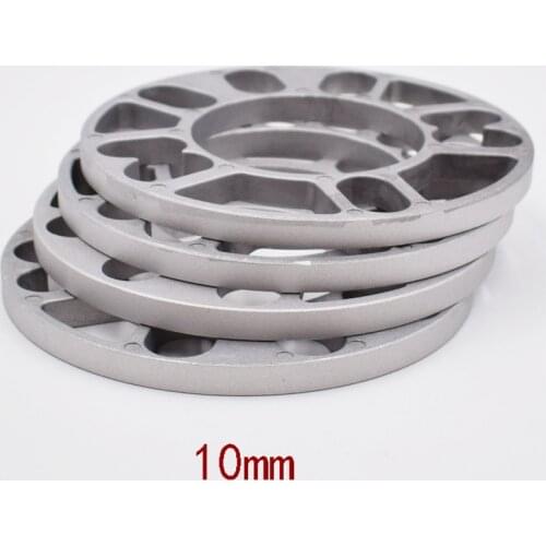 Universal Aluminum Car Wheel Tire Spacer Shims Set 4 5 STUD Fit 4x100 4x114.3 5x100 5x108 5x114.3 5x120 4pcs/set