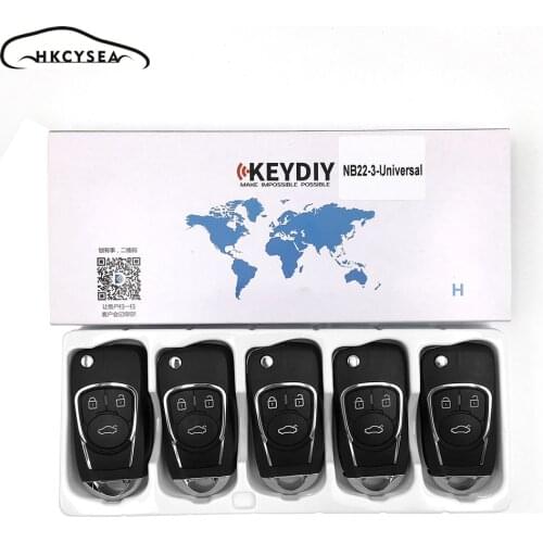 HKCYSEA 5PCS/LOT NB22-3 NB Series Universal Multi-functional 3 Button Remote Control for KD900 KD900+ URG200 KD-X2 Key Master