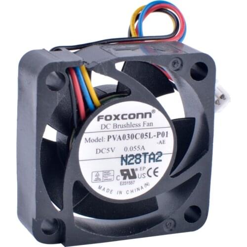 COOLING REVOLUTION PVA030C05L-P01 3010 3cm 30mm fan 5V 0.055A 4-wire 4Pin laptop ultra quiet hydraulic fan