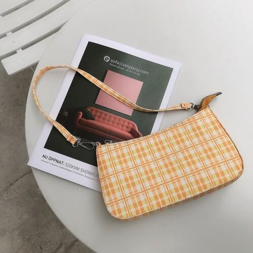 Vintage Women Mini Baguette Hangbags Fashion Ladies Small Shoulder Messenger Bags Female Armpit Bag Clutch Purse Bolsa Feminina