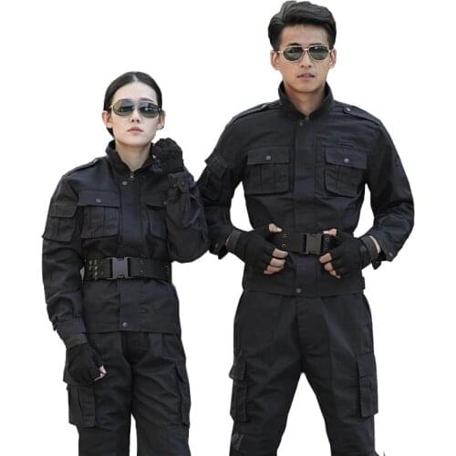 Military Uniform Tactical Combat Uniforms Black Uniforme Militar Tatico Multicam CS Clothing Combat Shirt Hunting Clothes Men
