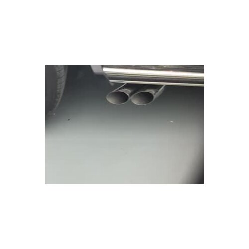 W463 exhaust system fit for G550 G500 G65 G63 4 tips electroplating back exhaust pipe with B logo
