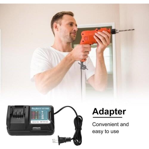 10.8V-12V Output Rechargeable Lithium Battery Charger Universal Adaptor forMakita DC10WD DC10SB DC10WC BL1015 BL1016 BL1021B