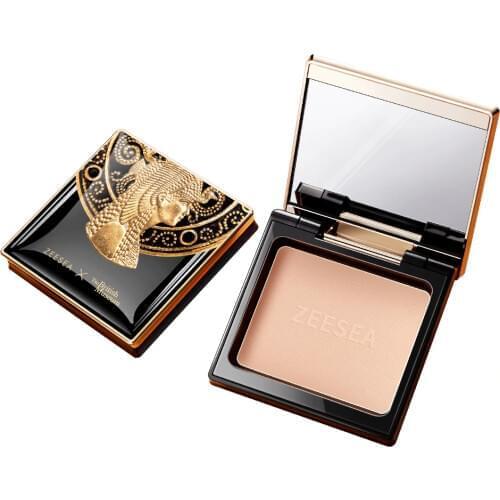 ZEESEA 3 Colors Makeup Face Powder Oil Control Long Lasting Powder Cake Pressed Powder Pallete Highliter Contour Concealer