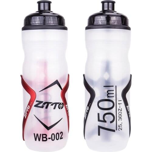ZTTO 750ML Mountain Bike Bicycle Cycling Water Drink Bottle Outdoor Sports Plastic Portable Kettle Water Bottle Cups Drinkware