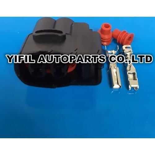 2 Pin PDC Parking Sensor Connector Plug For Chevrolet Captiva C100 C140 Toyota Land Cruiser Lexus LS430 Camry Mazda GS1D-67UC1A