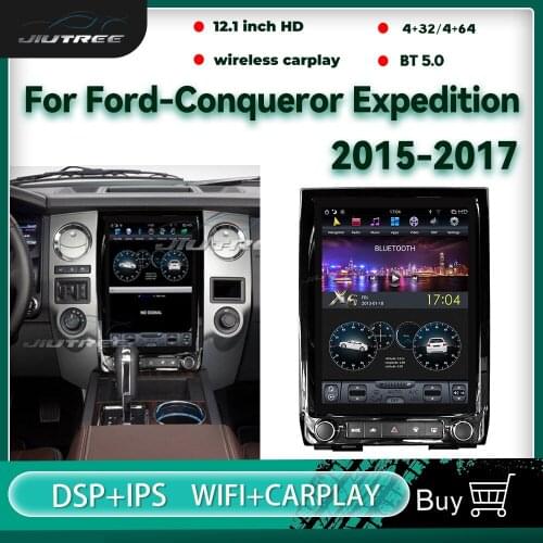 12.1inch Android Car Radio For Ford Expedition 2015 2016 2017 Multimedia Video Player Auto Stereo Tape Recorder GPS Navigation