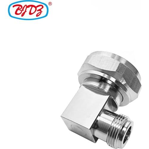 Free Shipping 2pcs 7-16 DIN male right angle to N female