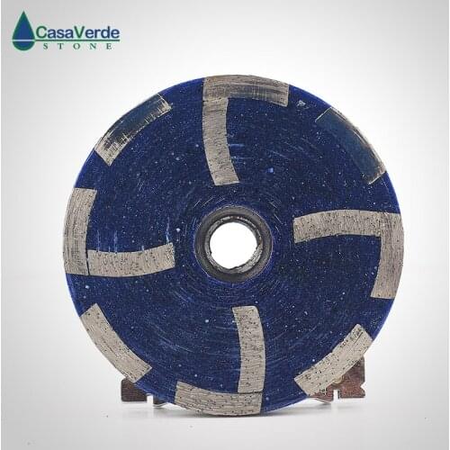 Free shipping coarse# 4 inch diamond filling resin grinding cup wheels M14 or 5/8-11 thread for grinding concrete and stone