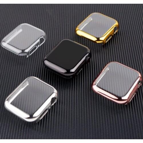 Cover For apple Watch case 44mm/40mm iwatch case 42mm/38mm screen protector bumper accessories for apple watch series 6 5 4 3 SE