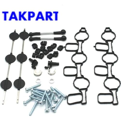 TAKPART FOR AUDI VOLKSWAGEN 2.7 3.0 TDI V6 INTAKE INLET MANIFOLD SWIRL FLAPS A4 A5 A6 A8 Q7