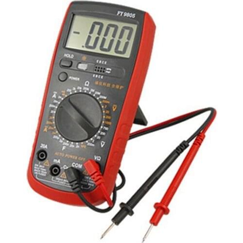 1 Pc AC DC Voltage Current Resistance hFE Testing Multimeter