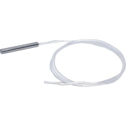 PT100 Platinum Resister Temperature Sensor Waterproof Temp Probe -20~450 Celsius Insulated Shielding Fiberglass 50CM