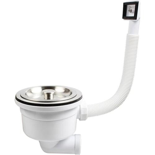 Talea 140mm flange sink basin drain stopper filter Kitchen Fixtures Drain Waste with Overflow deodorizing Kitchen Sink XL313C002