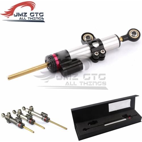 CNC Universal Motorcycle Adjustable Steering Damper Stabilizer For KTM DUCATI BMW KAWASAKI YAMAHA SUZUKI HONDA