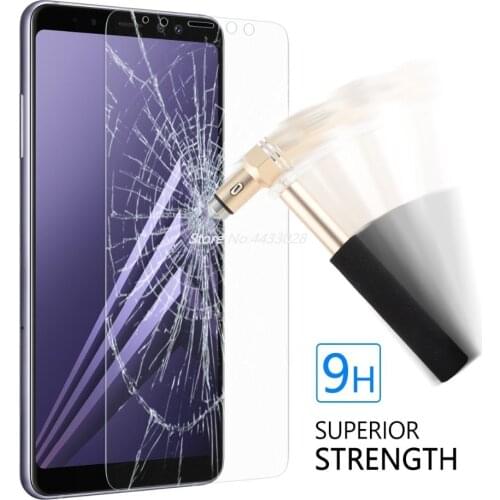 Screen Protector Glass For Samsung A5 A6 A7 A8 Plus 2018 Tempered Glass for Samsung Galaxy A3 A7 2016 2017 Protective Film Glass
