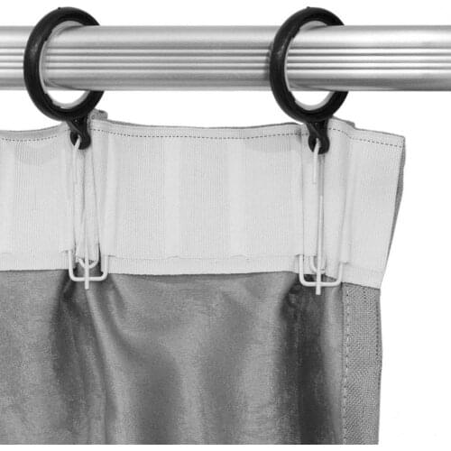 1pcs Metal Four Fork Curtain Tape Hook Curtain Cloth Ring Household Accessories Tracks Tools Curtain Supplies Clamp Diy N6T9