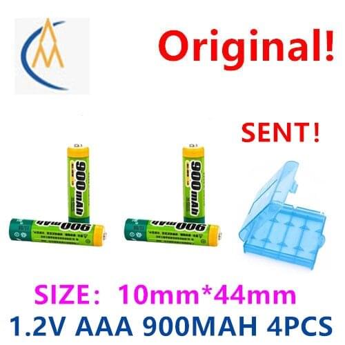 4PCS Pinsheng 1.2V AAA 900mah rechargeable battery Ni-MH large capacity durable digital camera mouse keyboard remote control toy