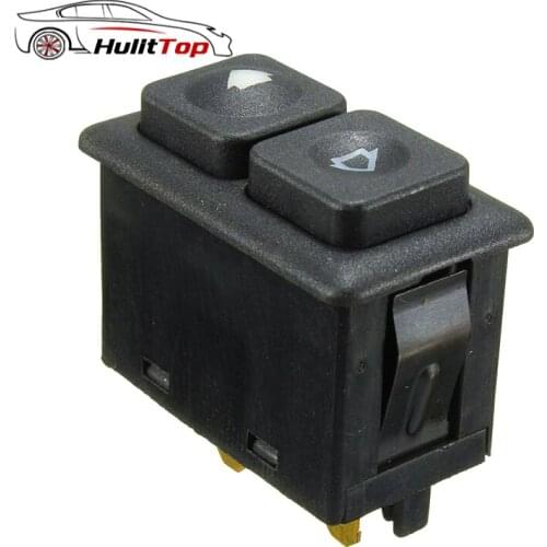 61311381205 Switches Black 5 Pin Illuminated Power Window Switch Front Left Side For BMW E23 E24 E28 E30 BW102 613 113 812 05