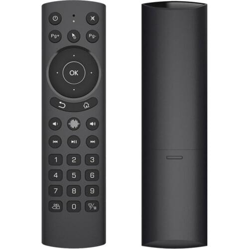 G20S PRO Backlit Wireless Air Mouse 2.4G Gyroscope IR Learning Google Assistant Voice Remote Control For X96 MAX+ Android TV BOX