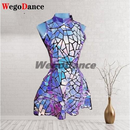 Flashing Silver Mirrors Short Dress Prom Party Dress Birthday Celebrate Outfit Evening Women Singer Dance