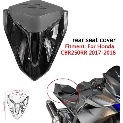 For CBR250RR CBR 250RR CBR250 RR cbr250rr 2017 Rear Seat Cover ABS Motorcycle Motor Rear Pillion Passenger Seat Back Cover