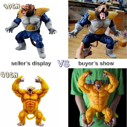 Dragon Ball Version Of Vegeta Great Ape 2 Generation Of Gorilla Vegeta Great Ape Hand Office Action Figures Model Collection Toy