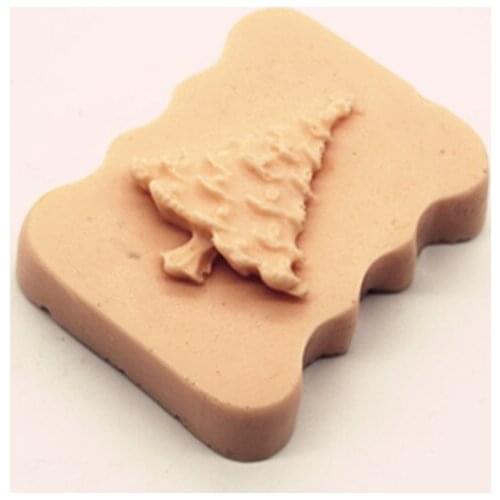 C423 soap mold/handmade soap mold/silicone mold/soap die/silica gel soap die Christmas tree