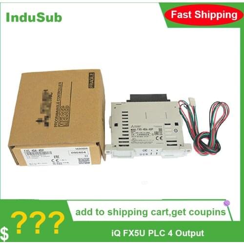 FX5-4DA-ADP PLC Analogue 4 Output Module For Use With iQ FX5 PLC iQ FX5U