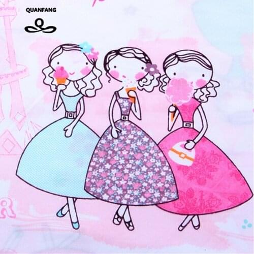 Cotton Fabric Printed Fabrics For Sewing DIY Handmade Material Hometextile PatchworkCloth Purse Cartoon Car Style Meter160x50cm